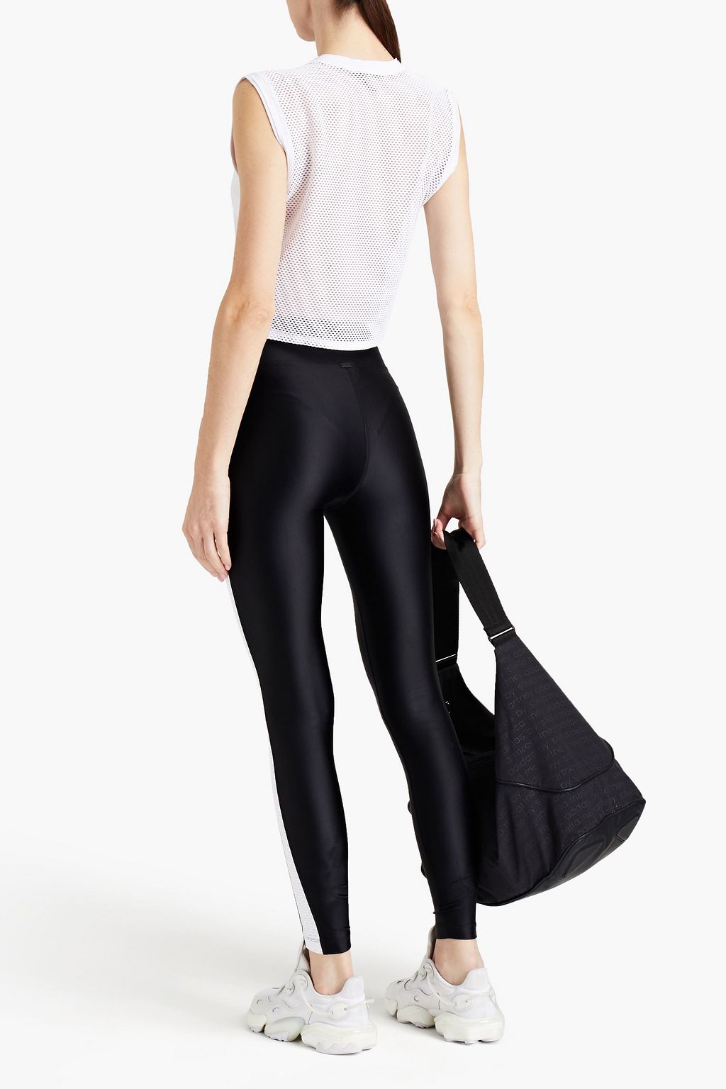 KORAL Sweven Brisa cropped jersey and mesh tank