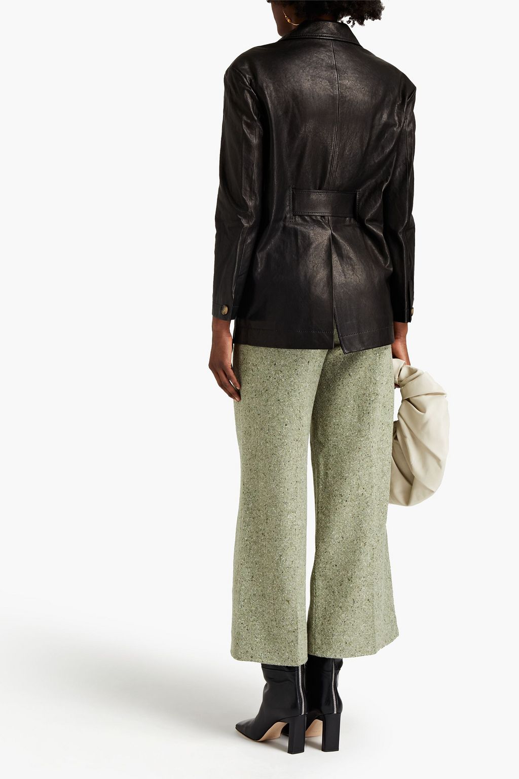 REJINA PYO Esme pebbled-leather jacket
