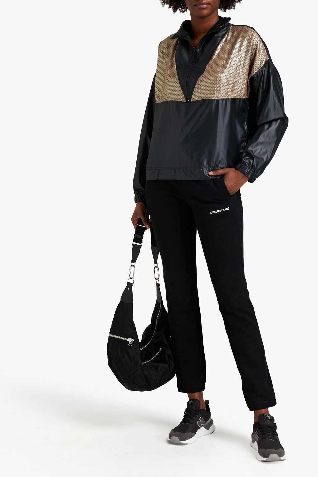 KORAL Nova Vento paneled shell and stretch-mesh jacket