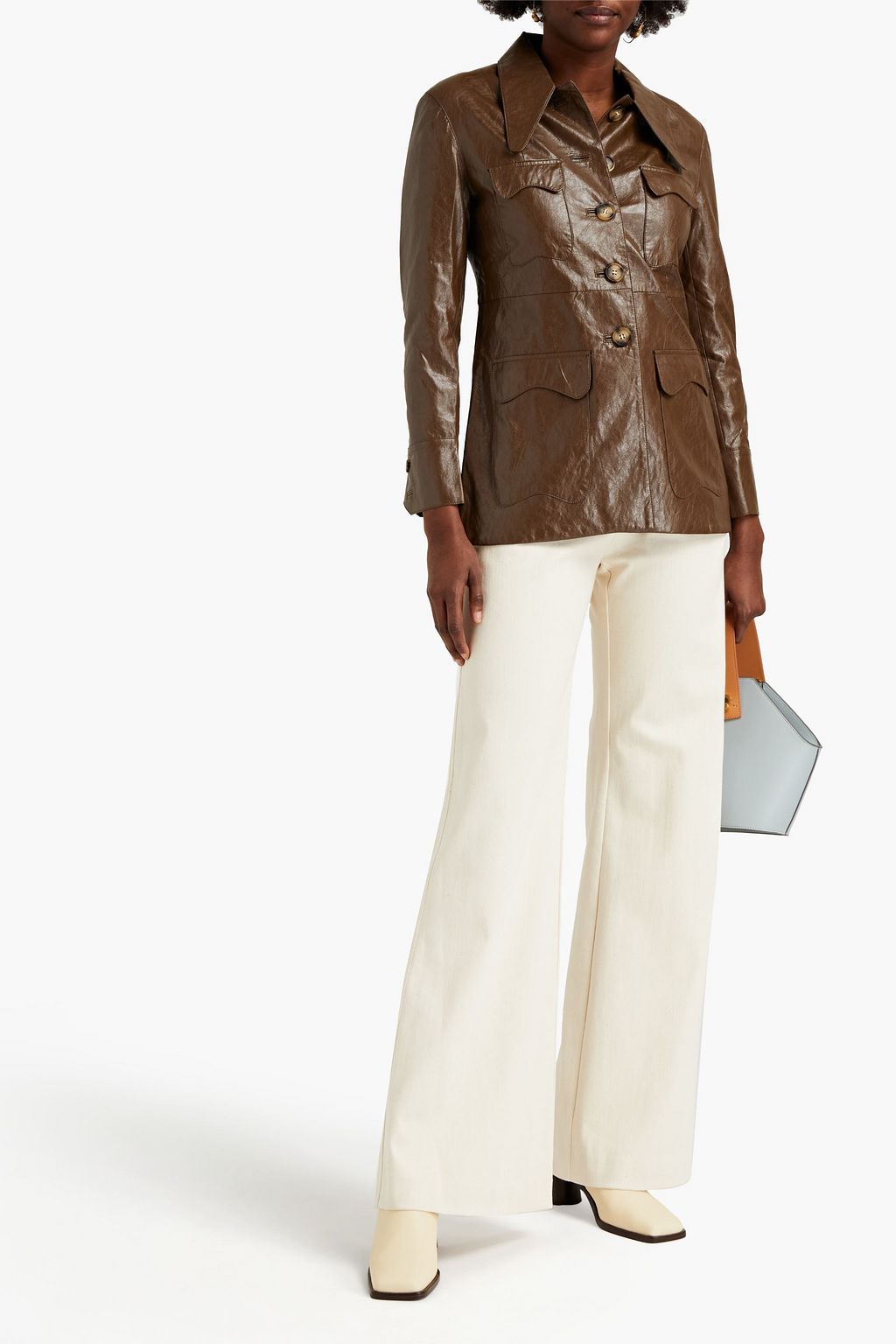 REJINA PYO Olivia faux leather jacket