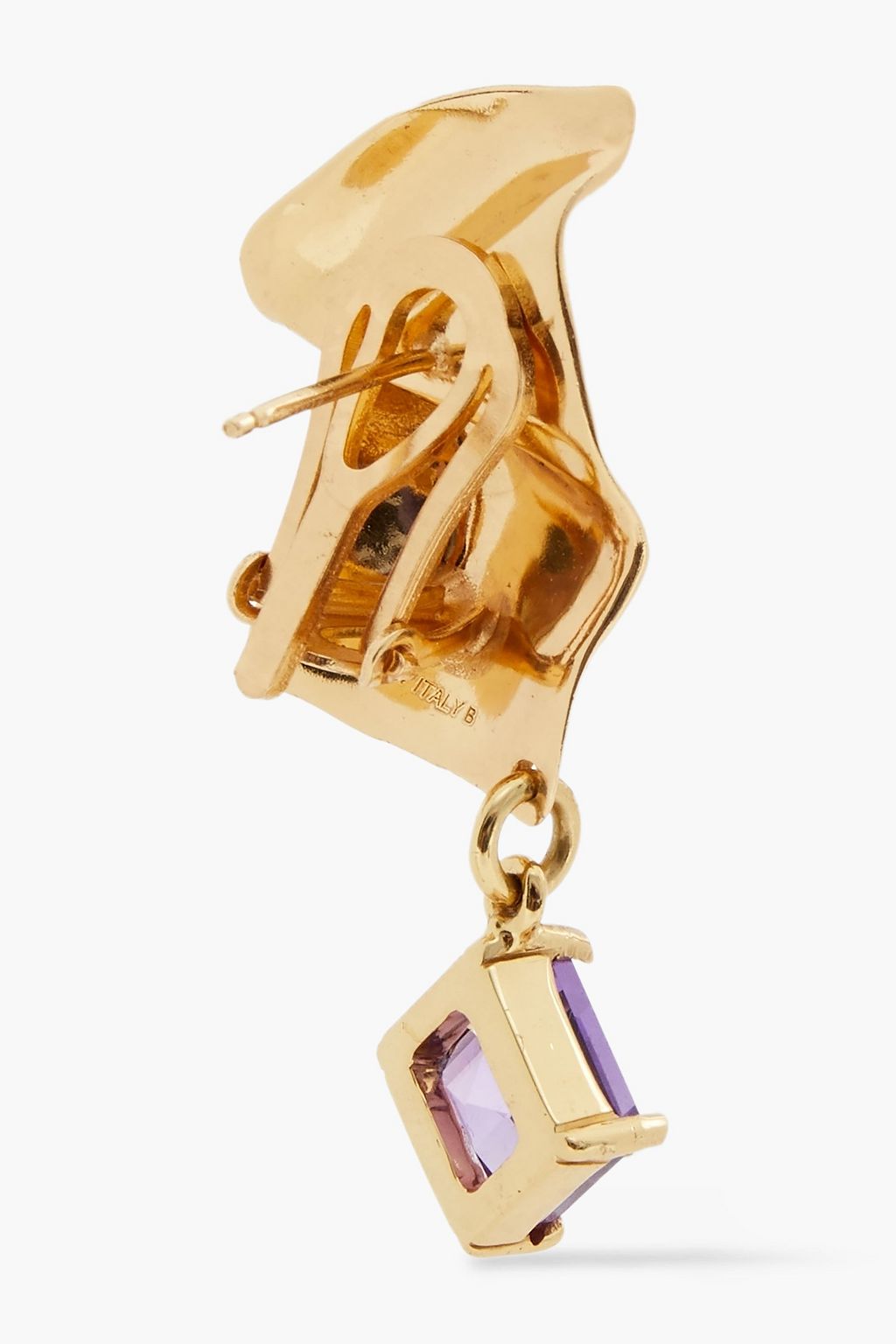 CORNELIA WEBB Silver-plated quartz earrings