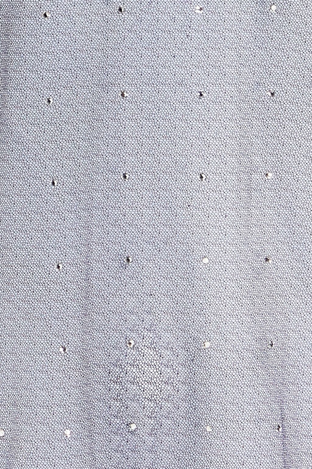 MAGDA BUTRYM Crystal-embellished tulle top