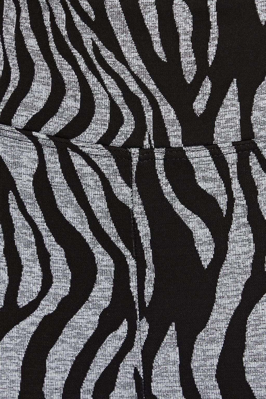 KORAL Drive zebra-print stretch leggings