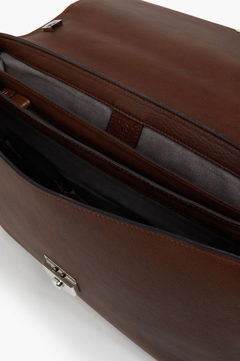 MONTBLANC Pebbled-leather briefcase