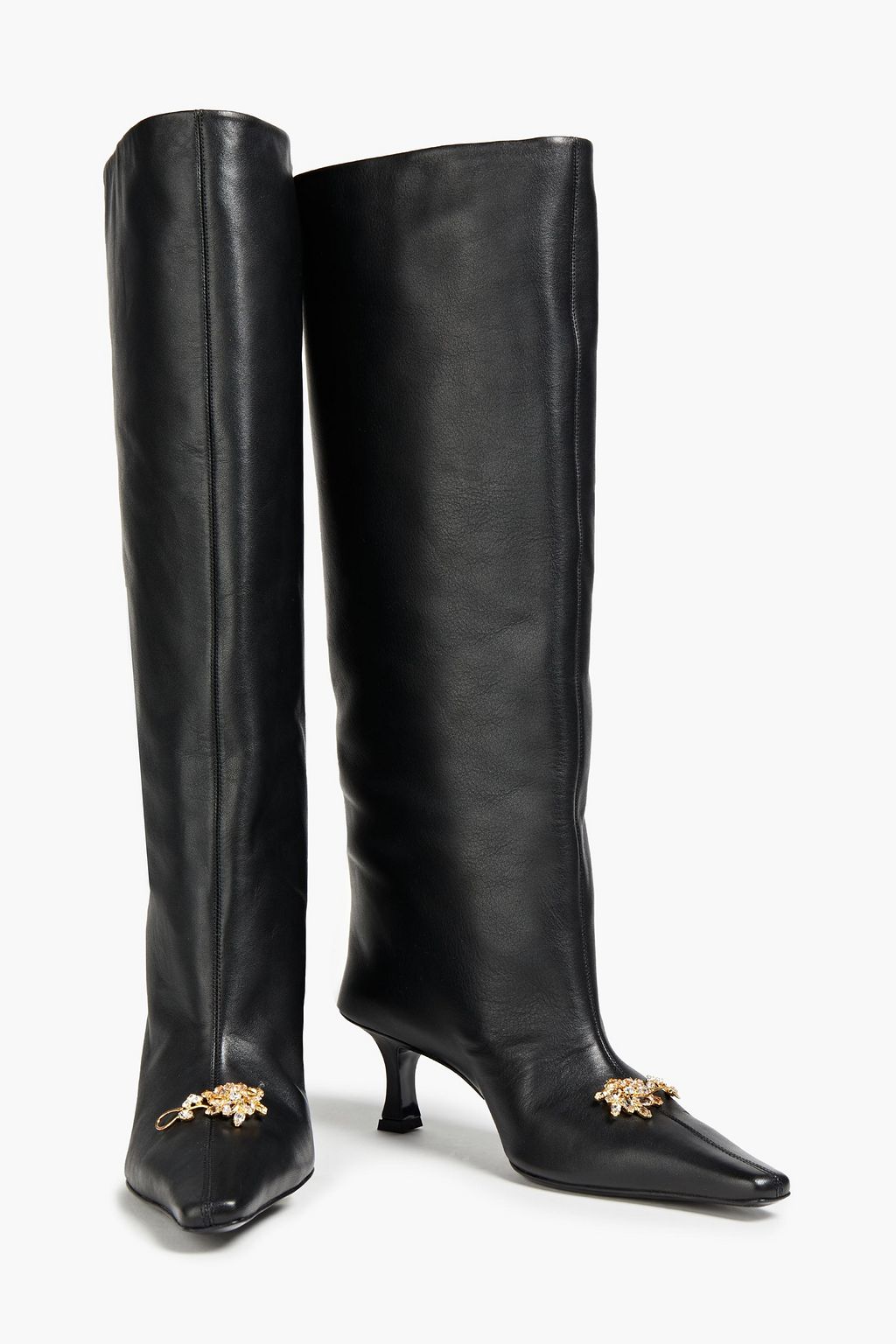 MAGDA BUTRYM Embellished leather boots