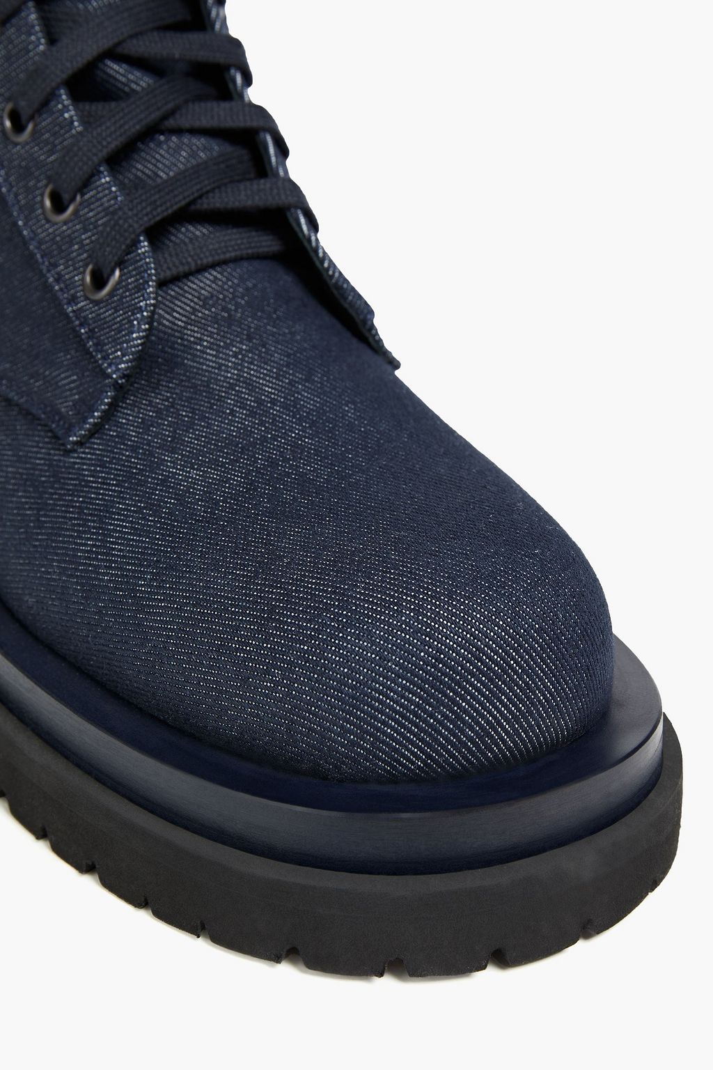 MAGDA BUTRYM Denim combat boots