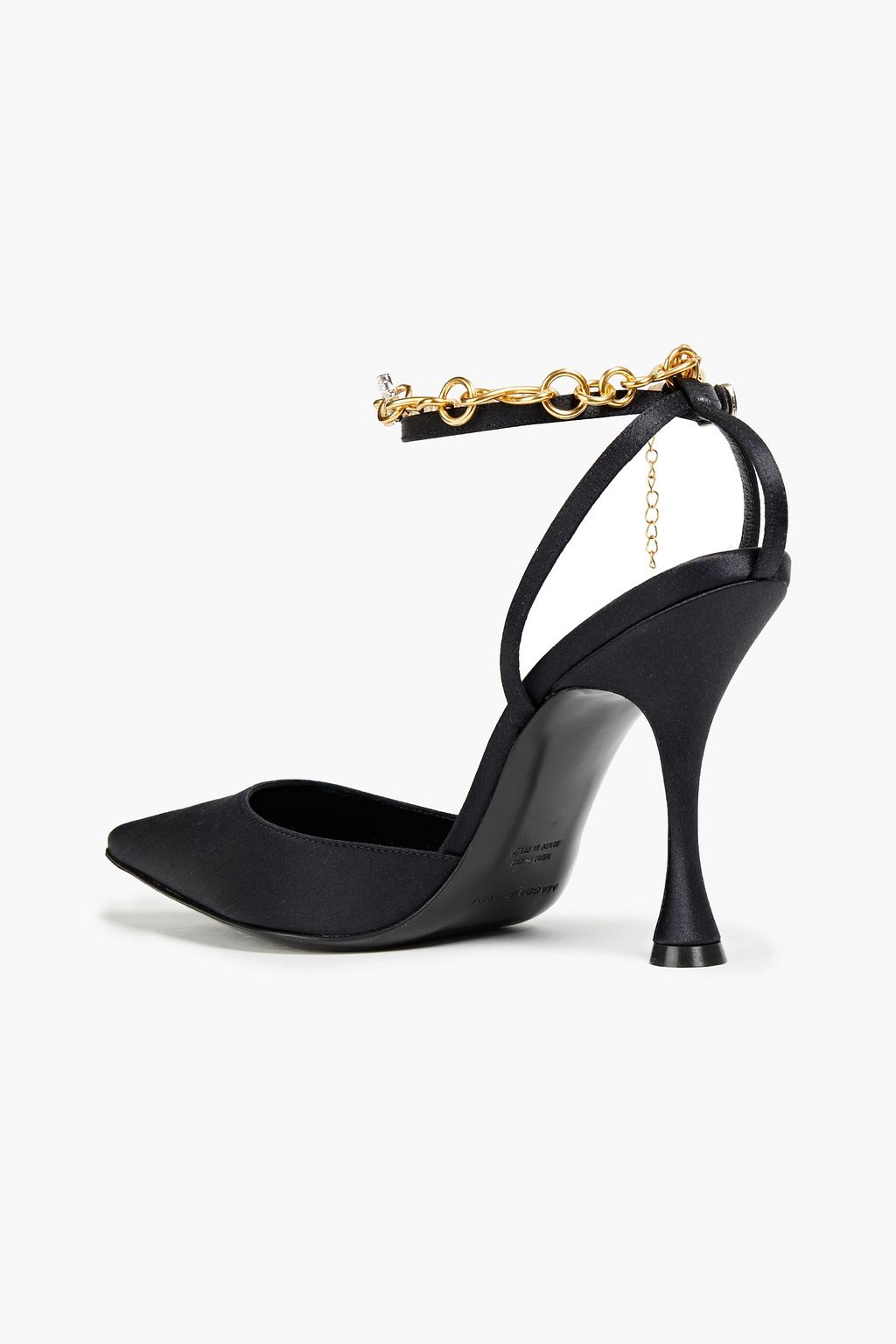 MAGDA BUTRYM Embellished satin pumps