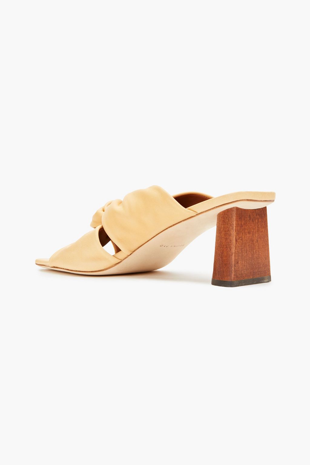 REJINA PYO Naomi twisted leather mules
