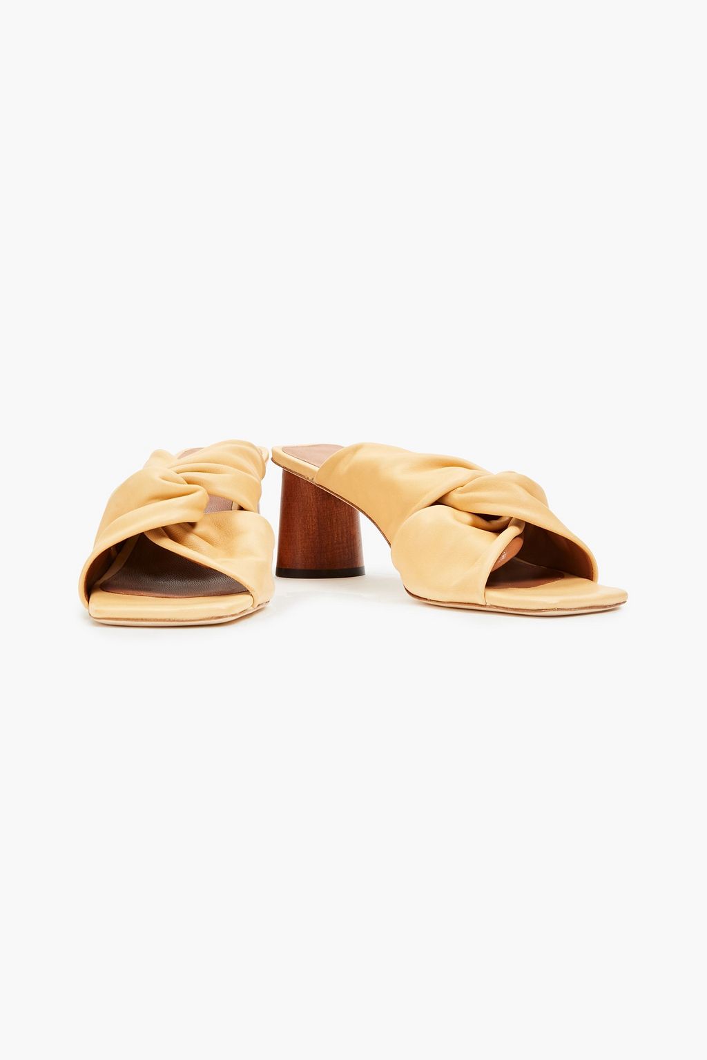 REJINA PYO Naomi twisted leather mules