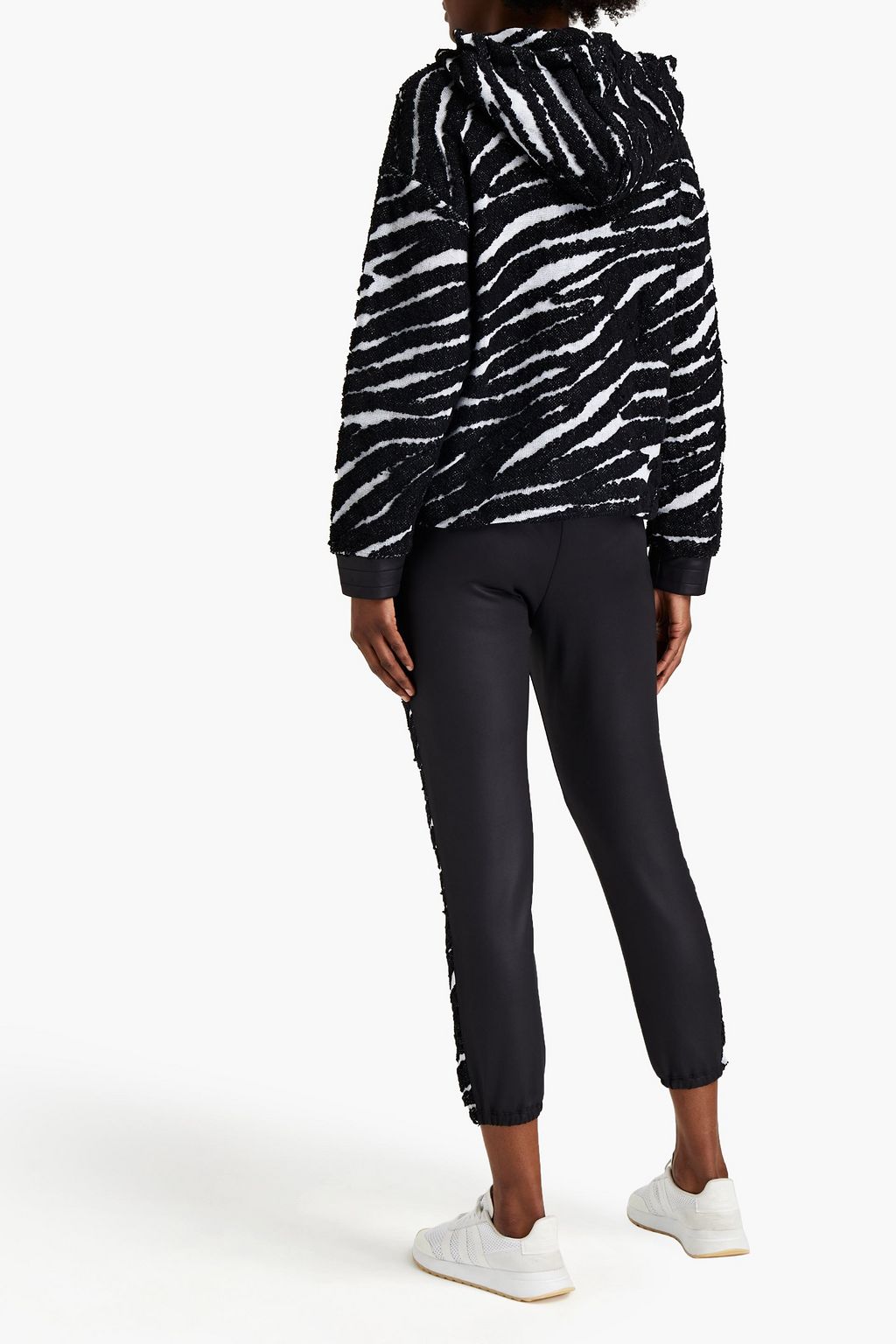 KORAL Brink stretch-jersey and jacquard track pants