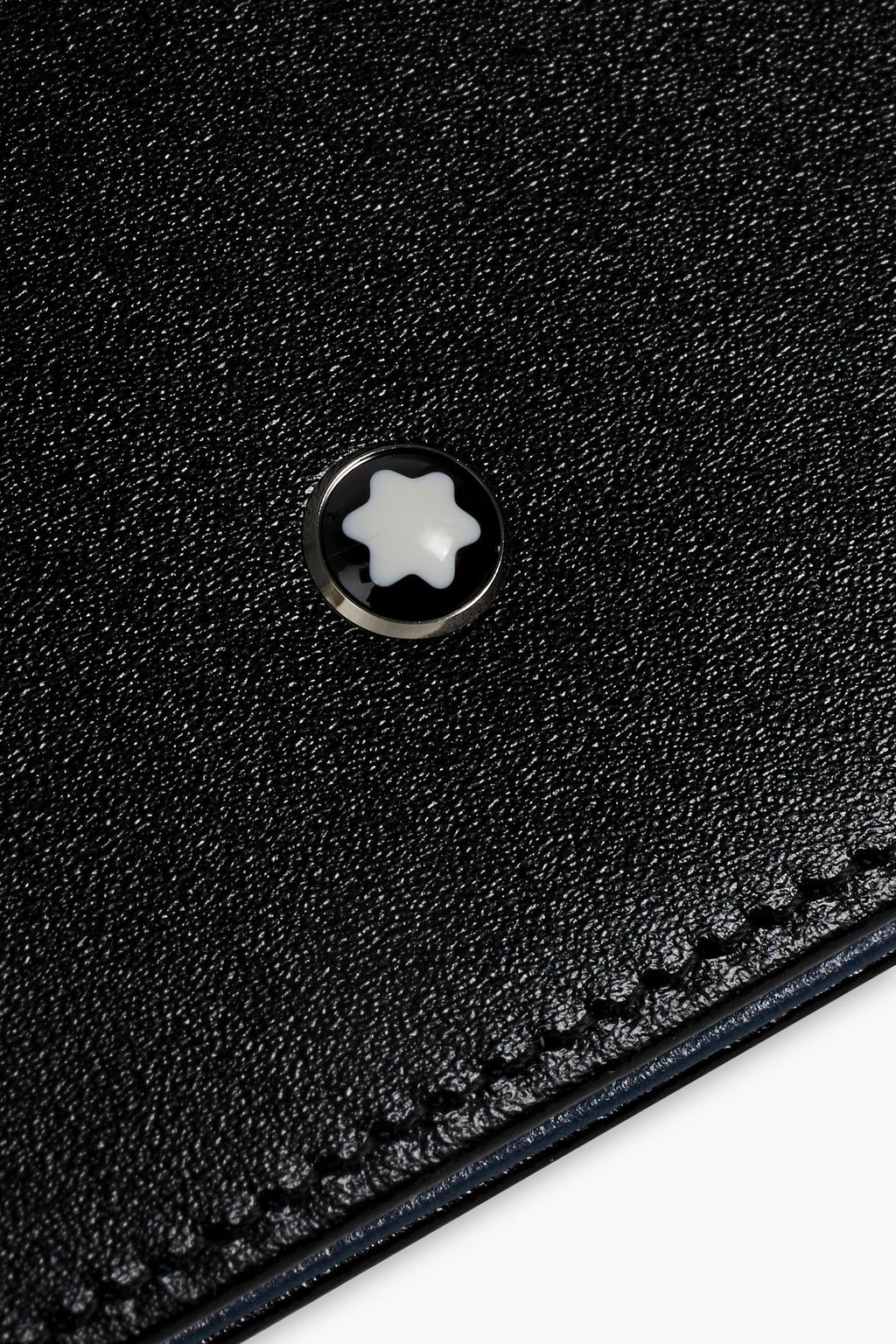 MONTBLANC Portemonnaie aus Leder mit Applikationen