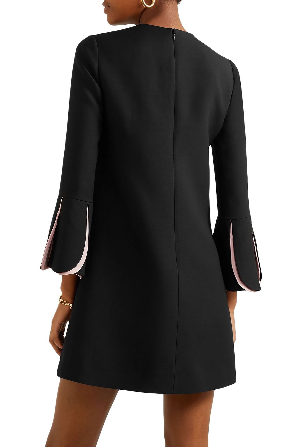 VALENTINO GARAVANI Wool-crepe mini dress