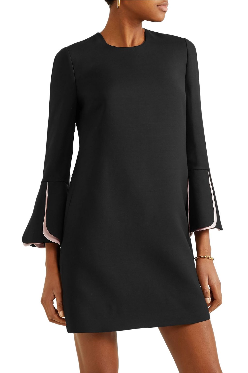 VALENTINO GARAVANI Wool-crepe mini dress