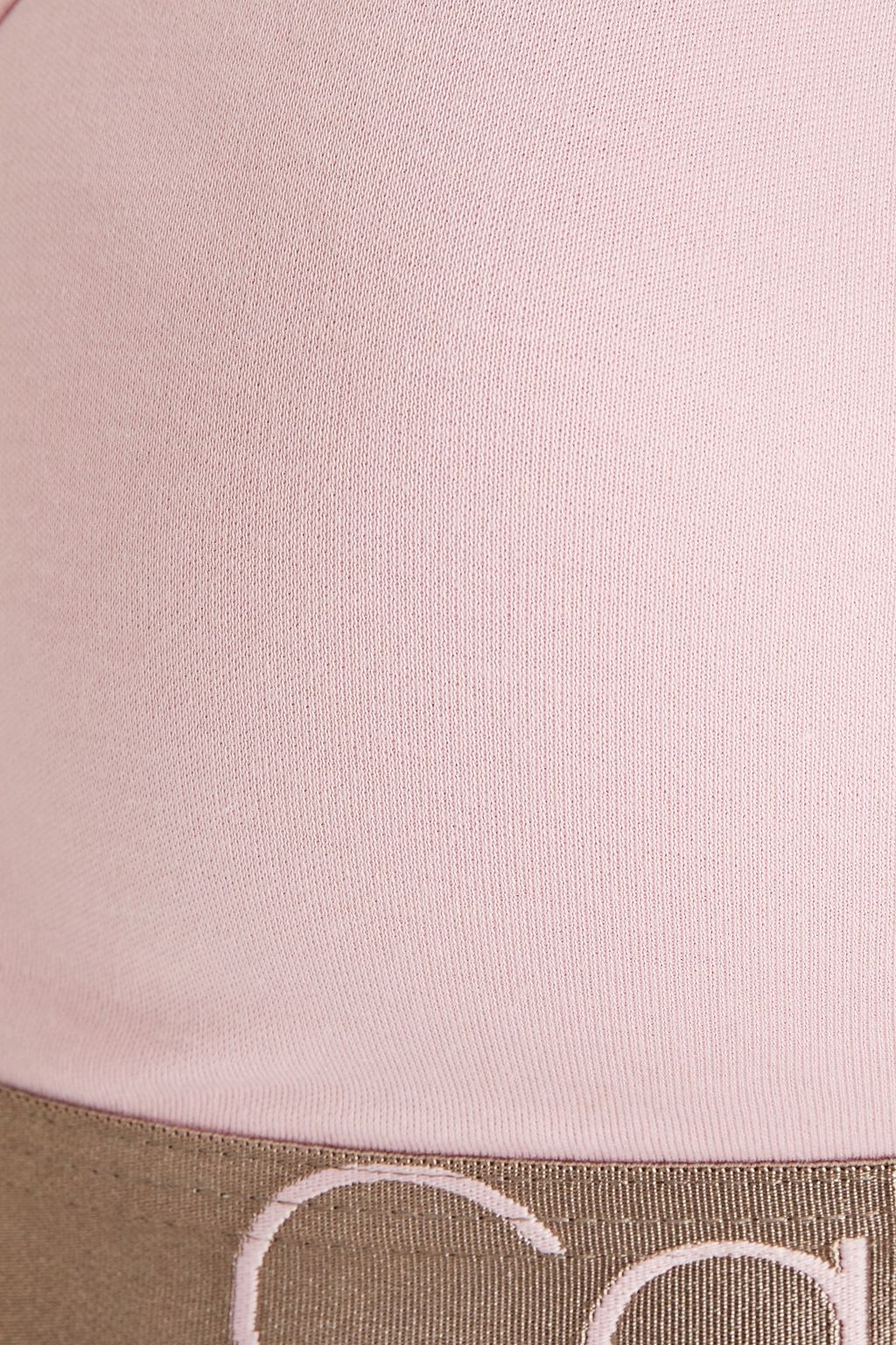 CALVIN KLEIN Stretch-cotton jersey triangle bra
