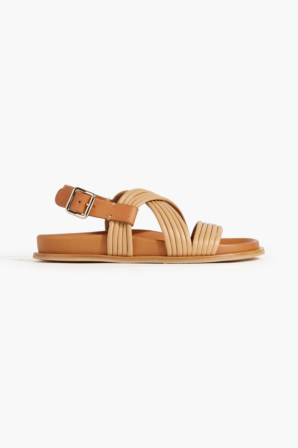 CHLOÉ Kacey two-tone leather slingback sandals | THE OUTNET