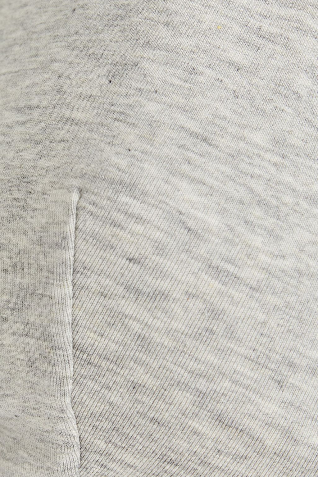 CALVIN KLEIN Mélange cotton-blend jersey triangle bra