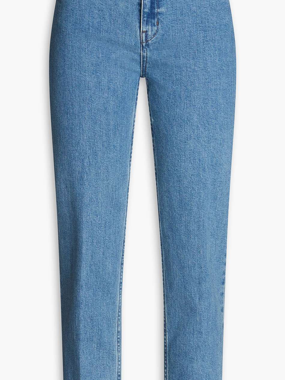 treeca cropped high-rise slim-leg jeans