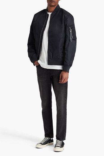 RAG & BONE جاكيت بومر "مانستون" من قماش عازل