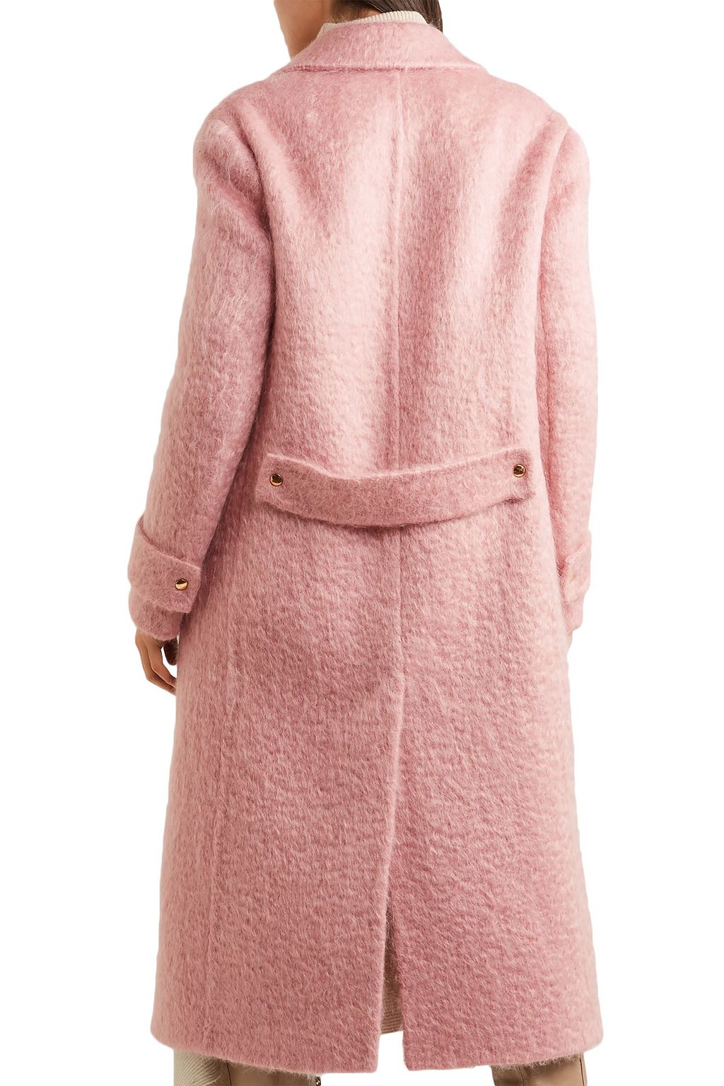 AGNONA Mohair-blend coat