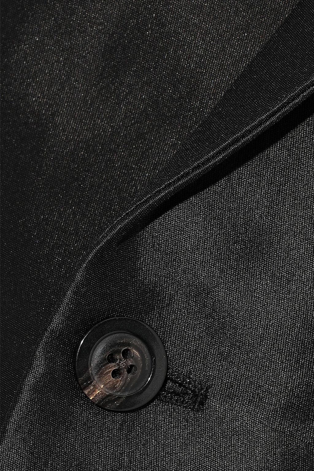 RICK OWENS Silk-gazar blazer