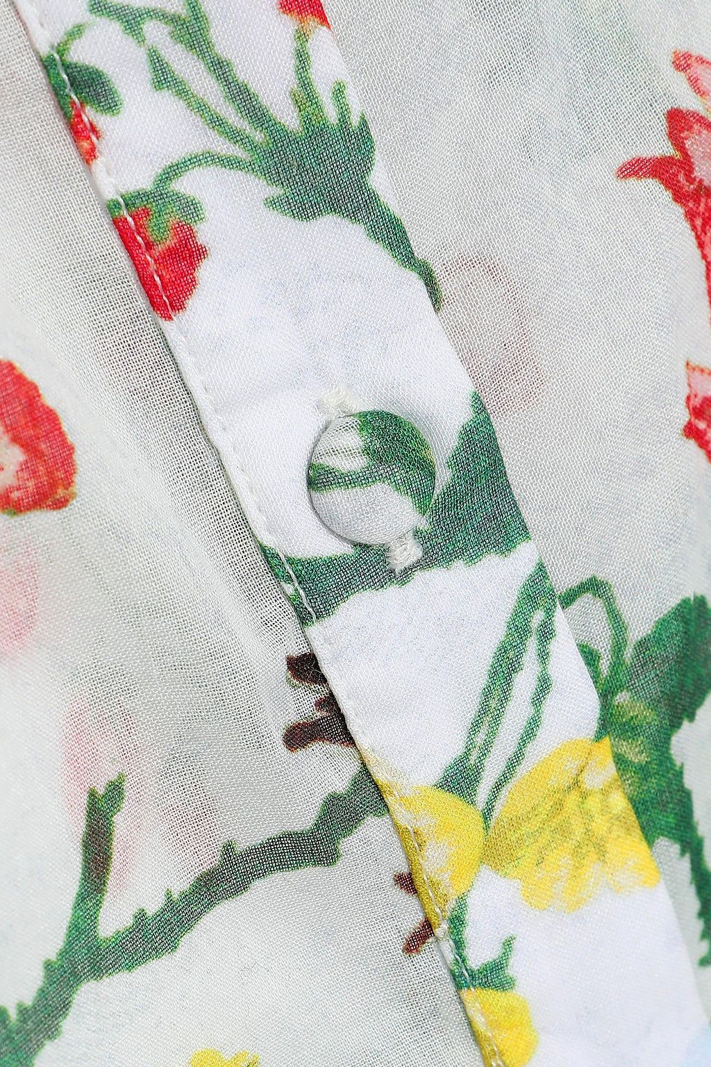 ERDEM Cecilia printed cotton-gauze shirt