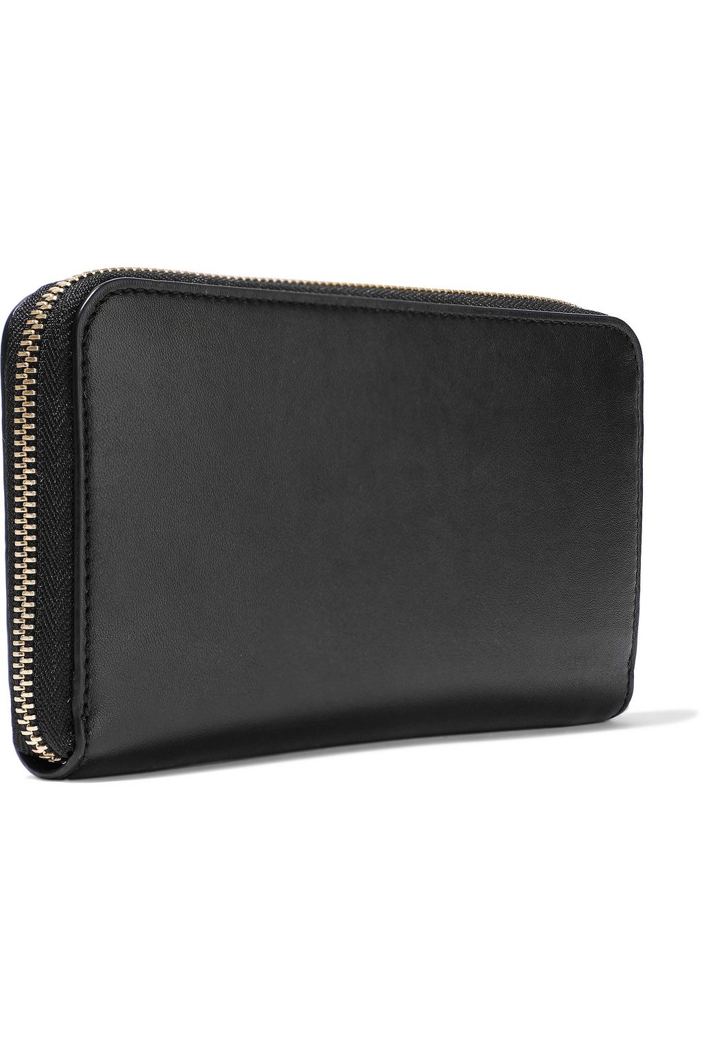 STELLA MCCARTNEY Perforated faux leather continental wallet