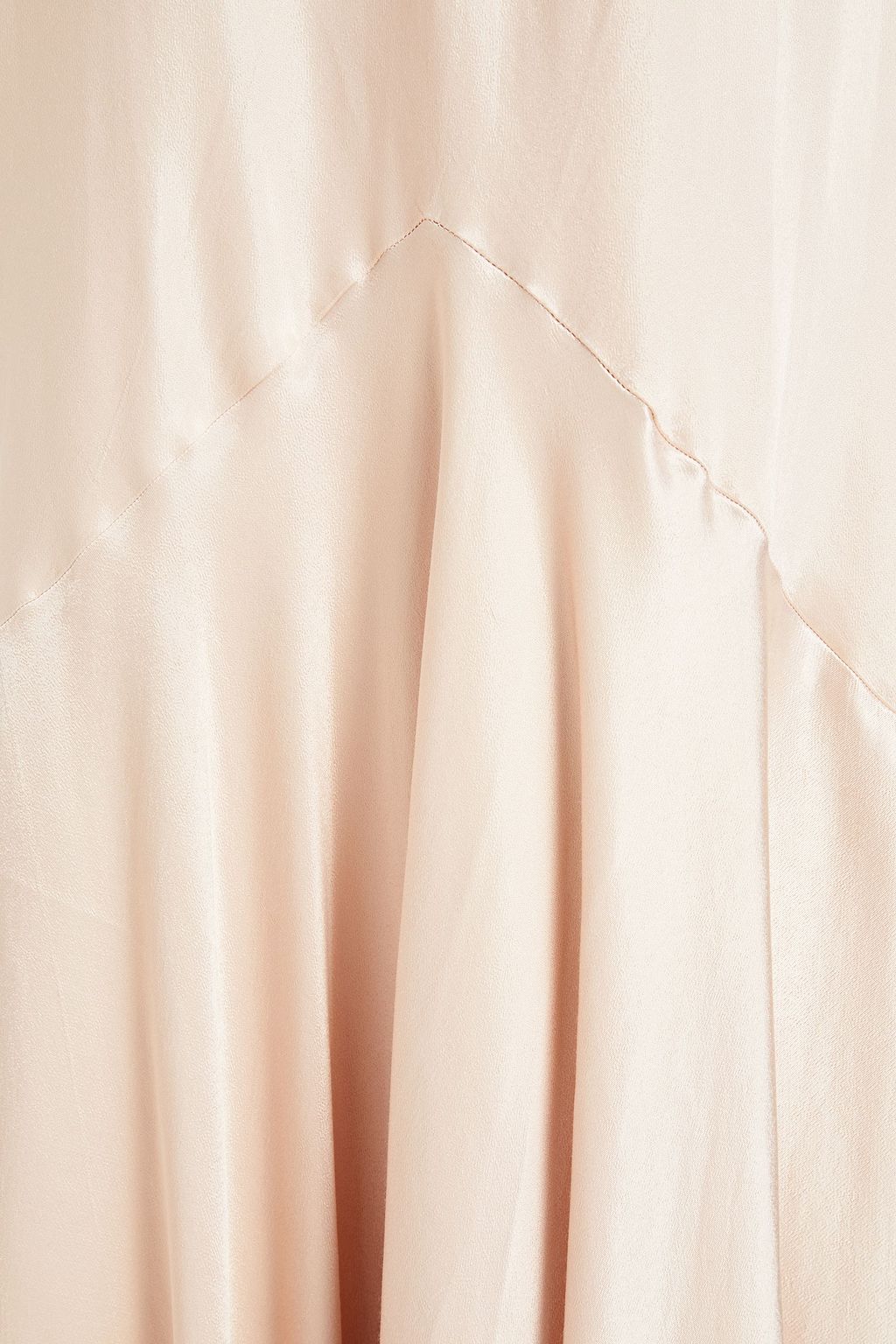 GHOST LONDON Hollywood Bella satin-crepe maxi slip dress