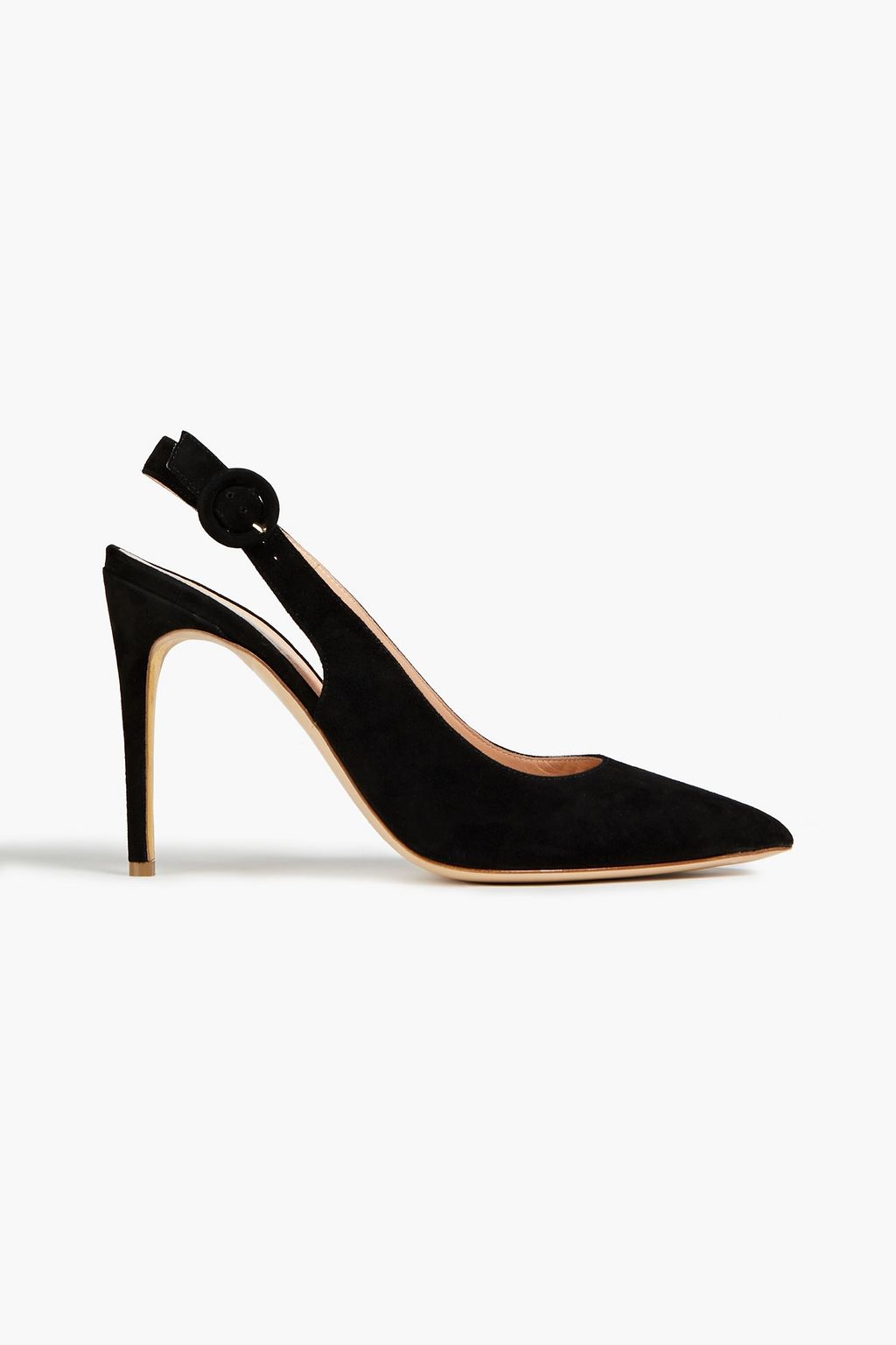 RUPERT SANDERSON Suede slingback pumps | THE OUTNET