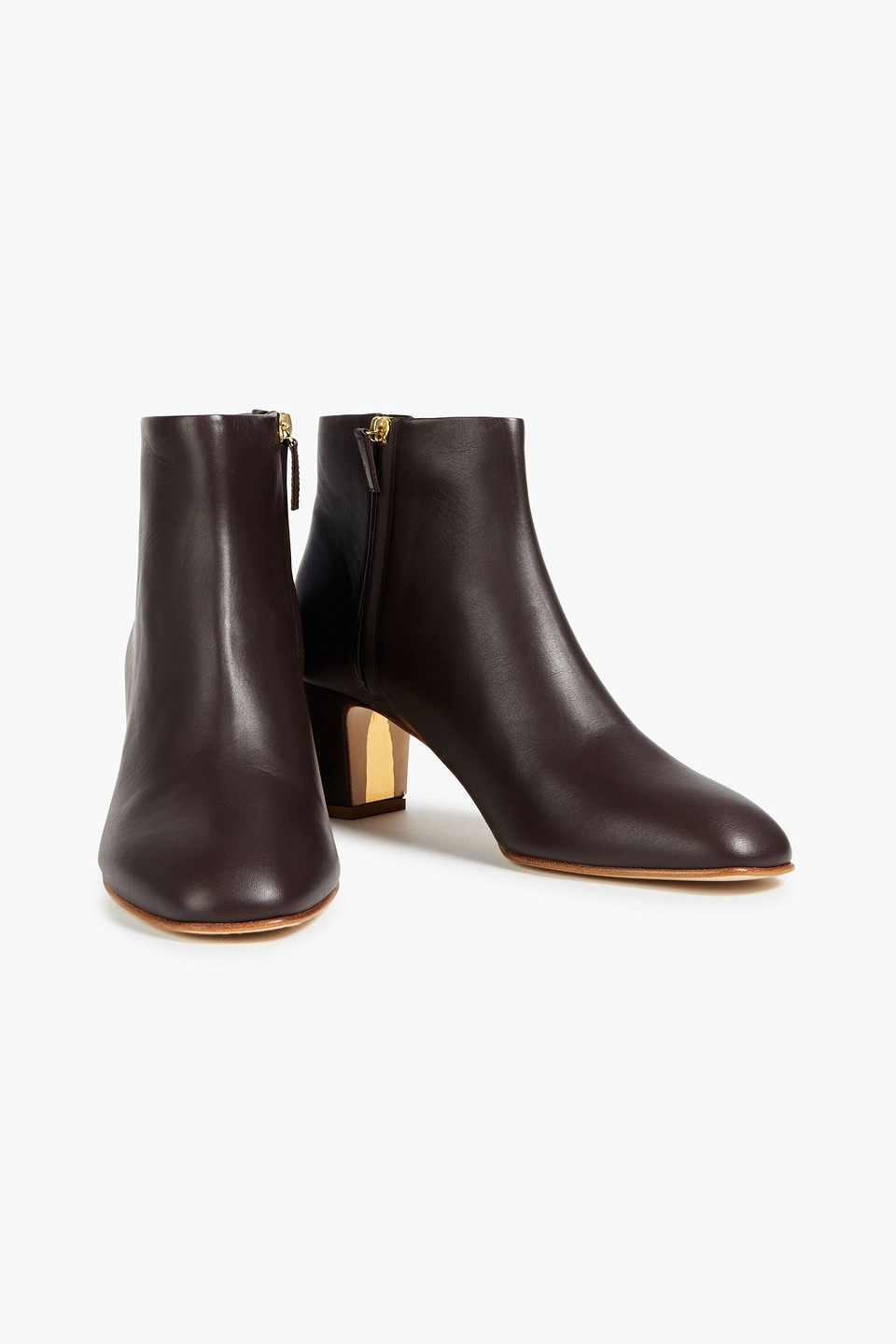 Rupert Sanderson Gracey Suede Ankle Boots In Dark Brown