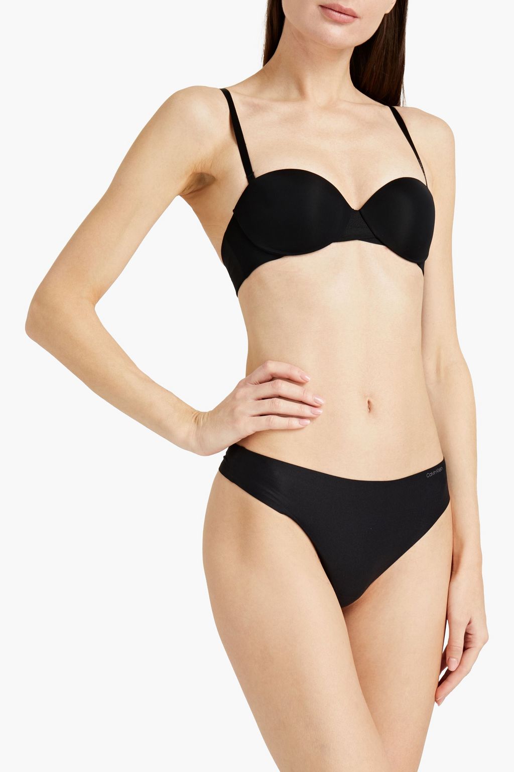 CALVIN KLEIN Stretch-jersey low-rise thong