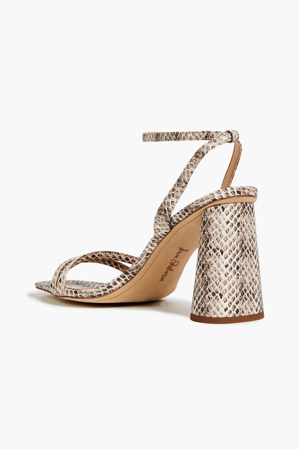 SAM EDELMAN Kia faux snake-effect leather sandals