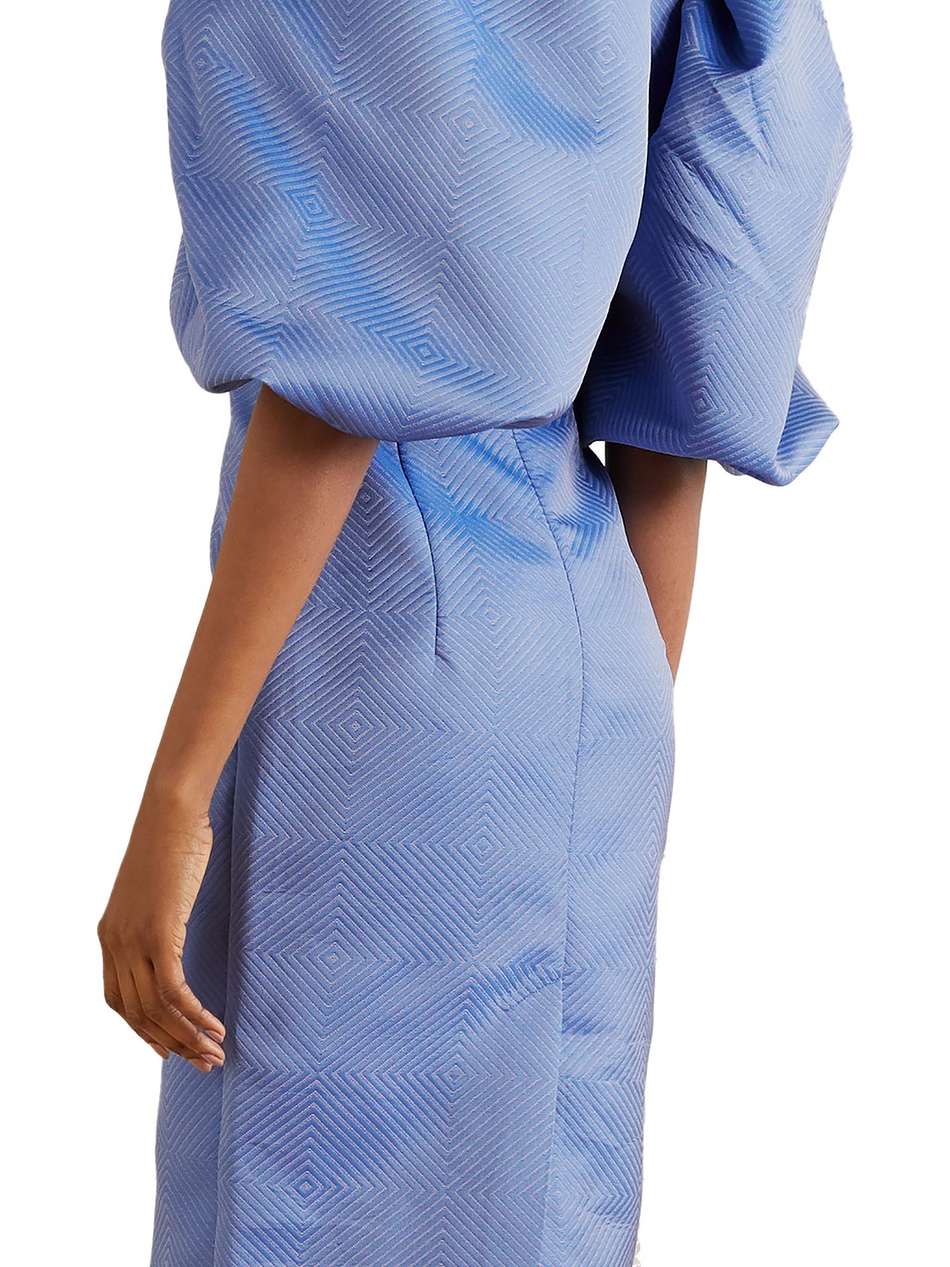 irina jacquard dress
