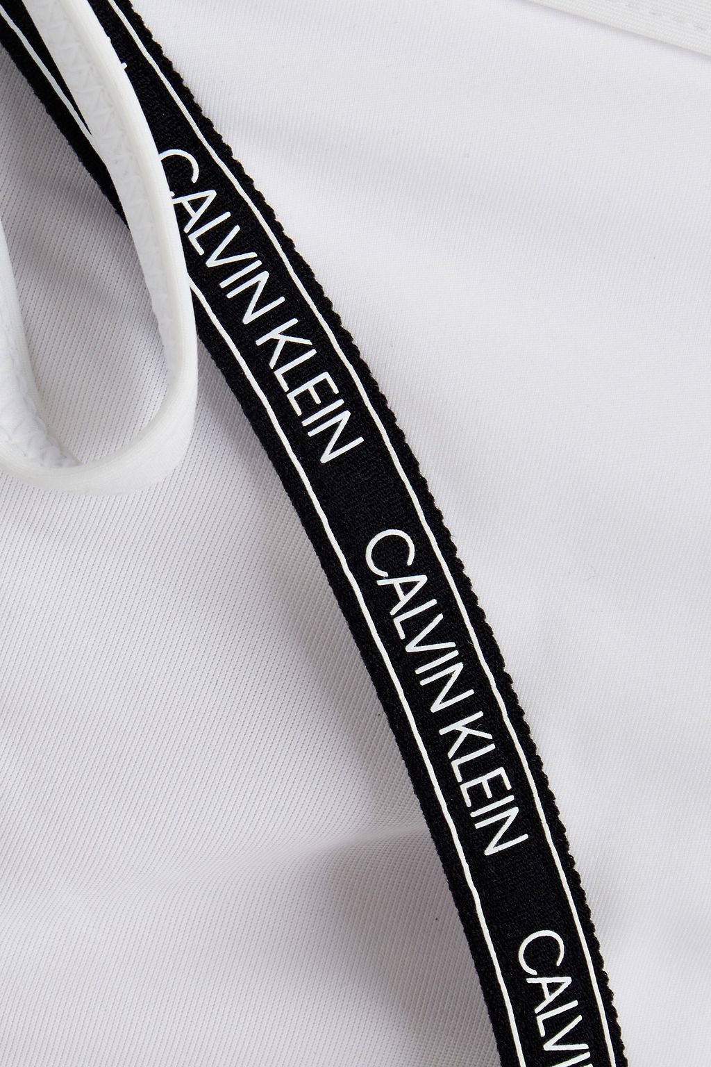 CALVIN KLEIN Monogram-trimmed low-rise bikini briefs