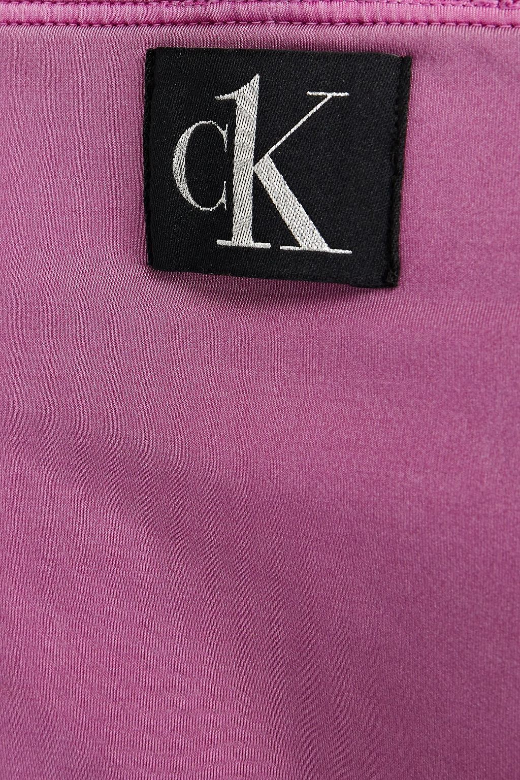 CALVIN KLEIN Gathered low-rise bikini briefs