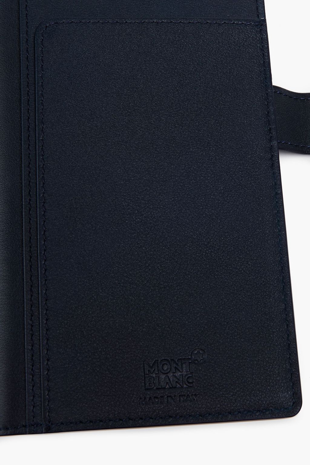 MONTBLANC Pebbled-leather passport cover