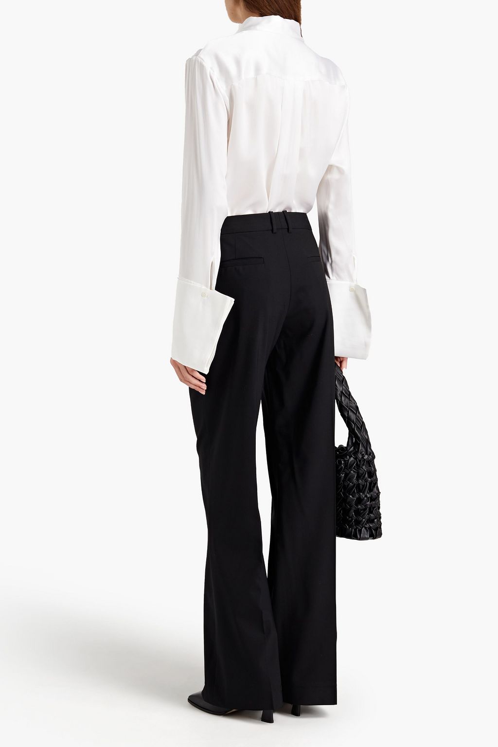 BITE STUDIOS Stretch-wool straight-leg pants