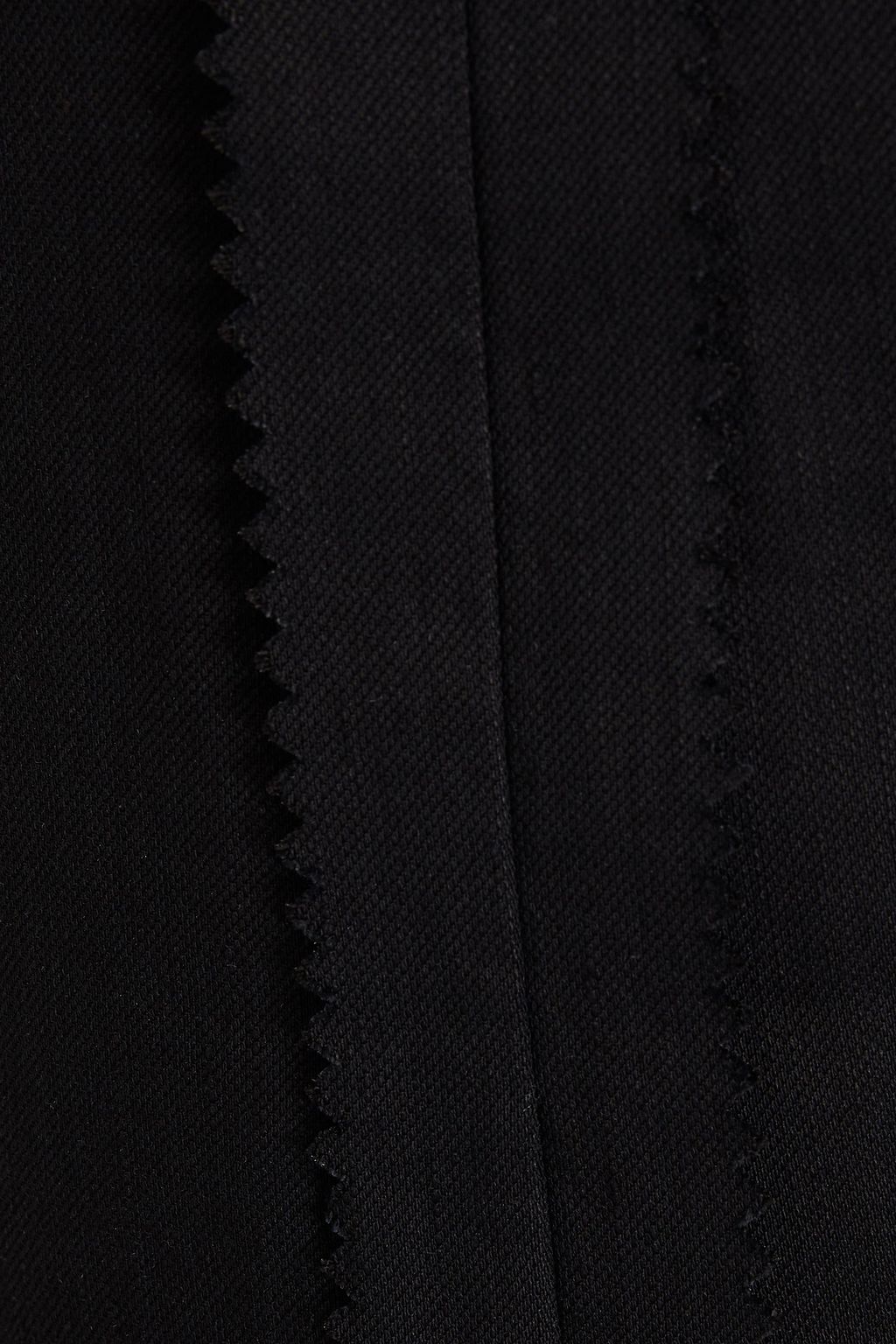 MOSCHINO Fluted pleated woven mini skirt