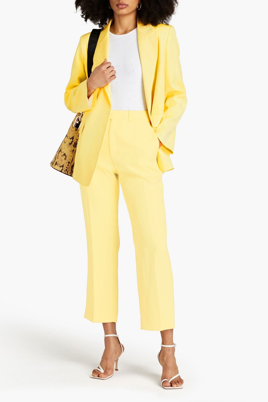CHLOÉ Silk crepe de chine straight-leg pants