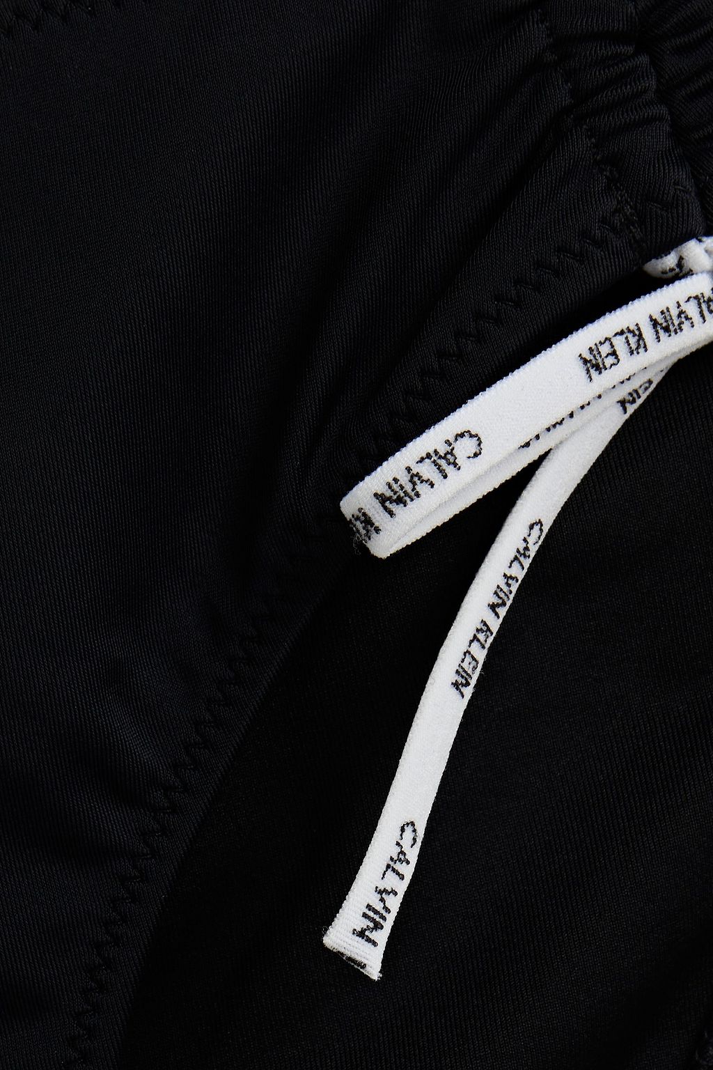 CALVIN KLEIN Monogram-trimmed low-rise bikini briefs