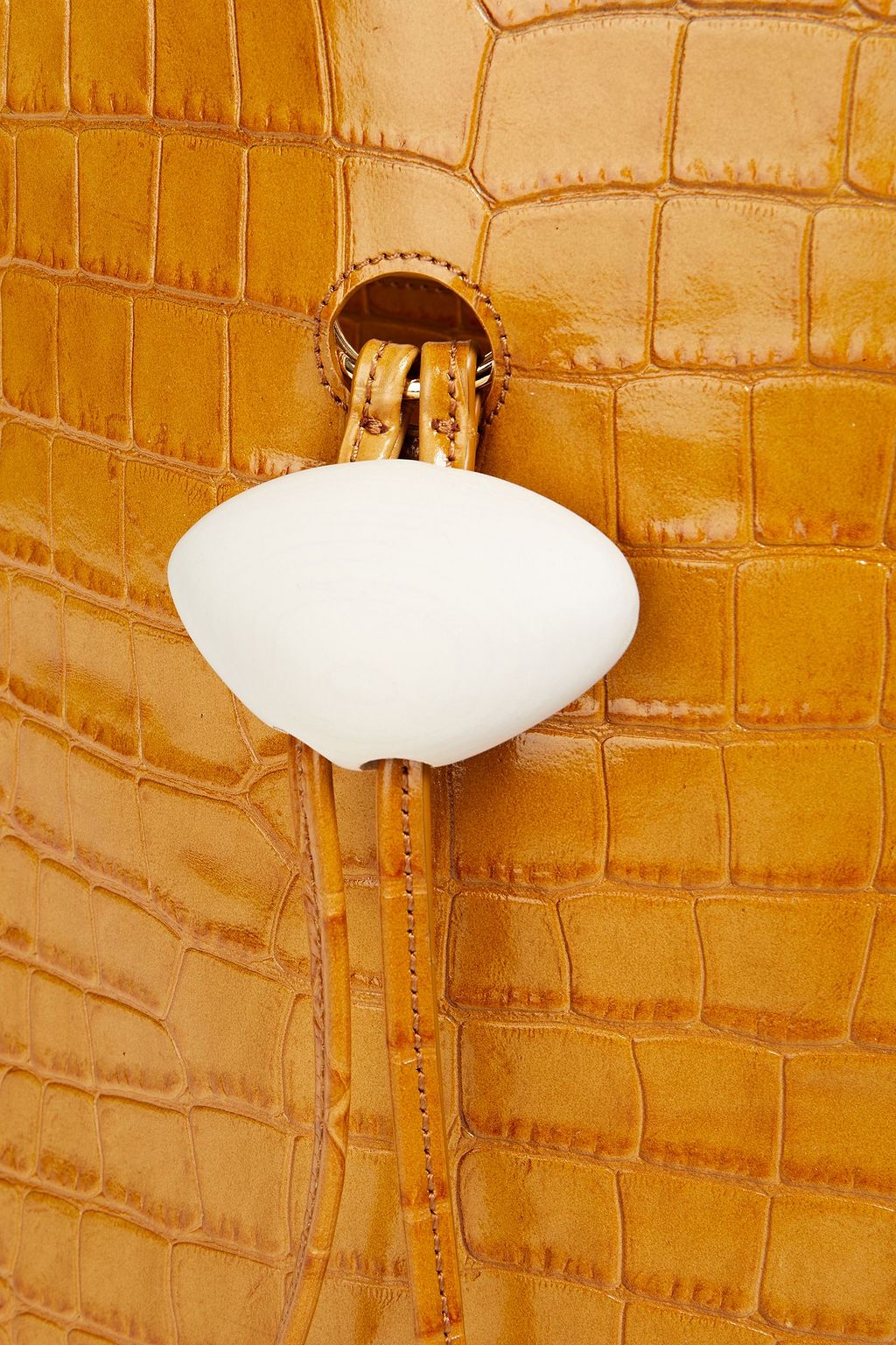 REJINA PYO Naomi croc-effect leather shoulder bag