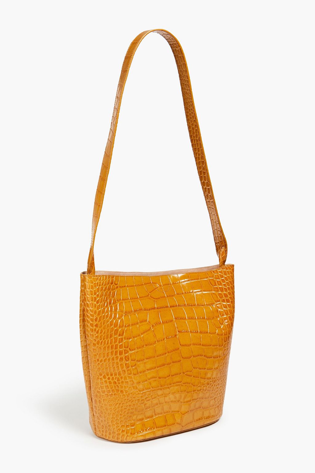 REJINA PYO Naomi croc-effect leather shoulder bag