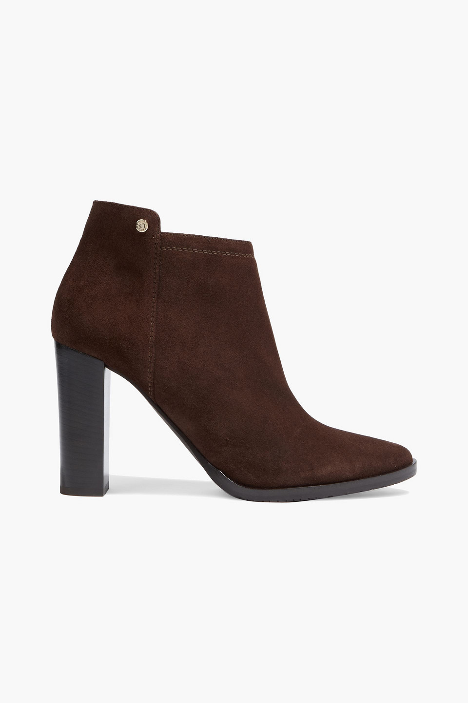 jimmy choo - hart 95 suede ankle boots - brown - eu 41.5