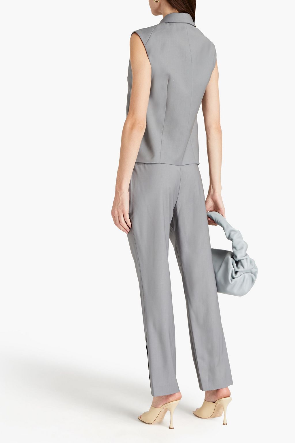 LOULOU STUDIO Crozet double-breasted wool vest