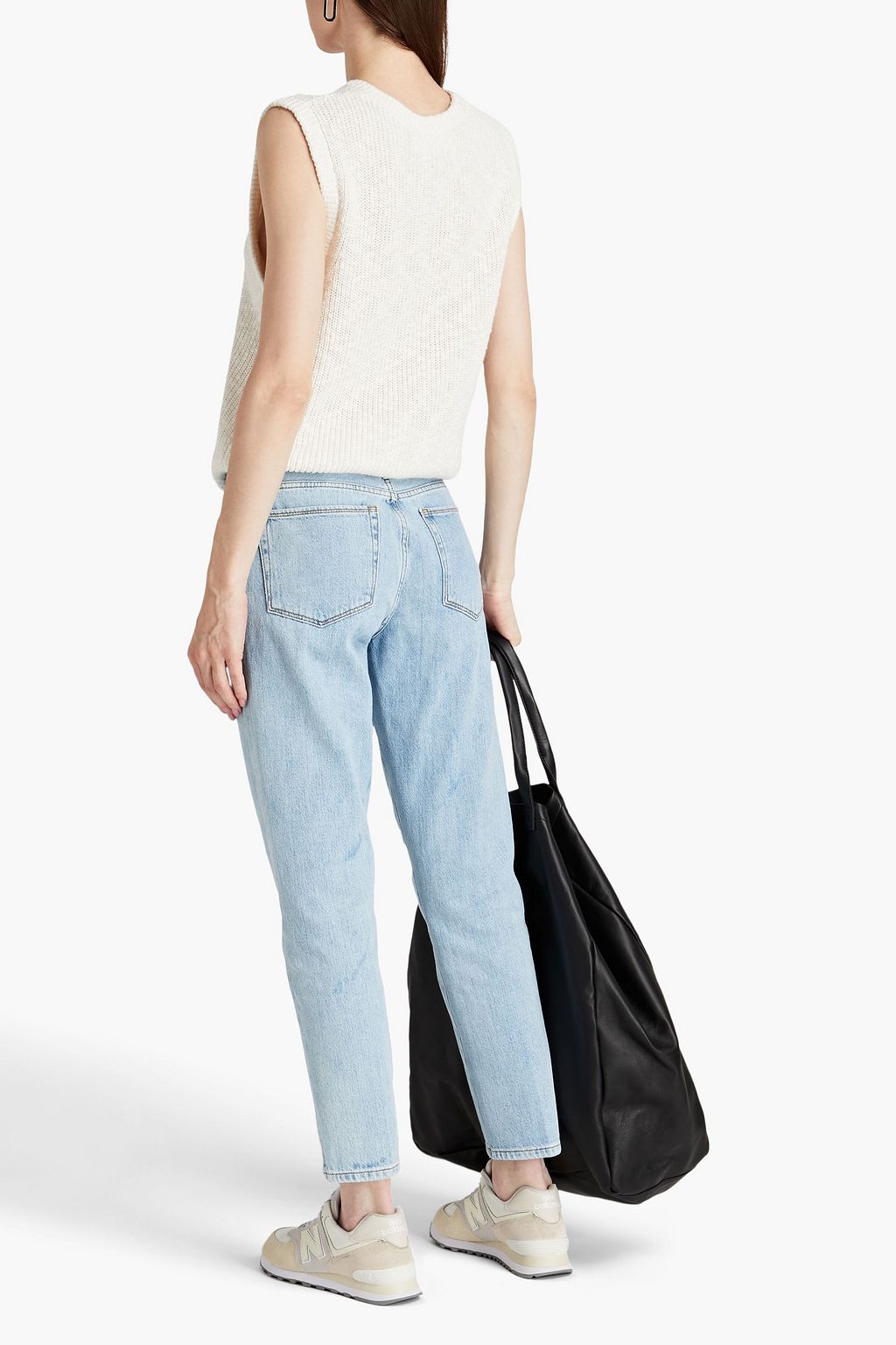 FRAME Le Nouveau mid-rise straight-leg jeans