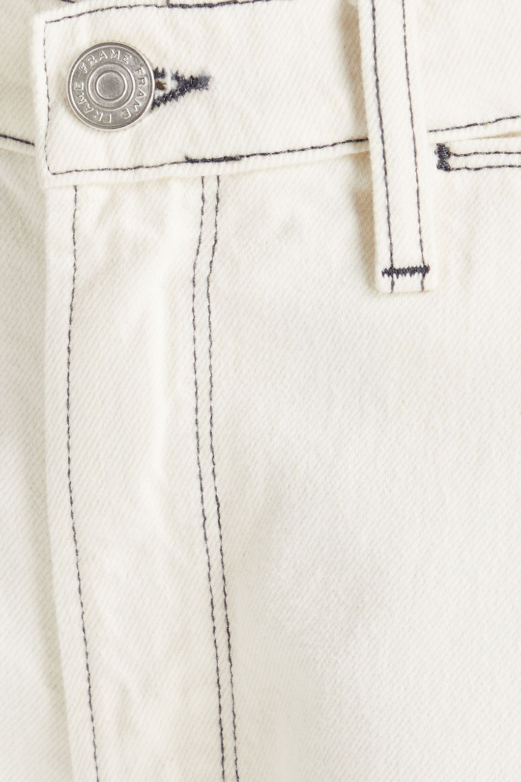 FRAME Le Baggy Palazzo high-rise wide-leg jeans