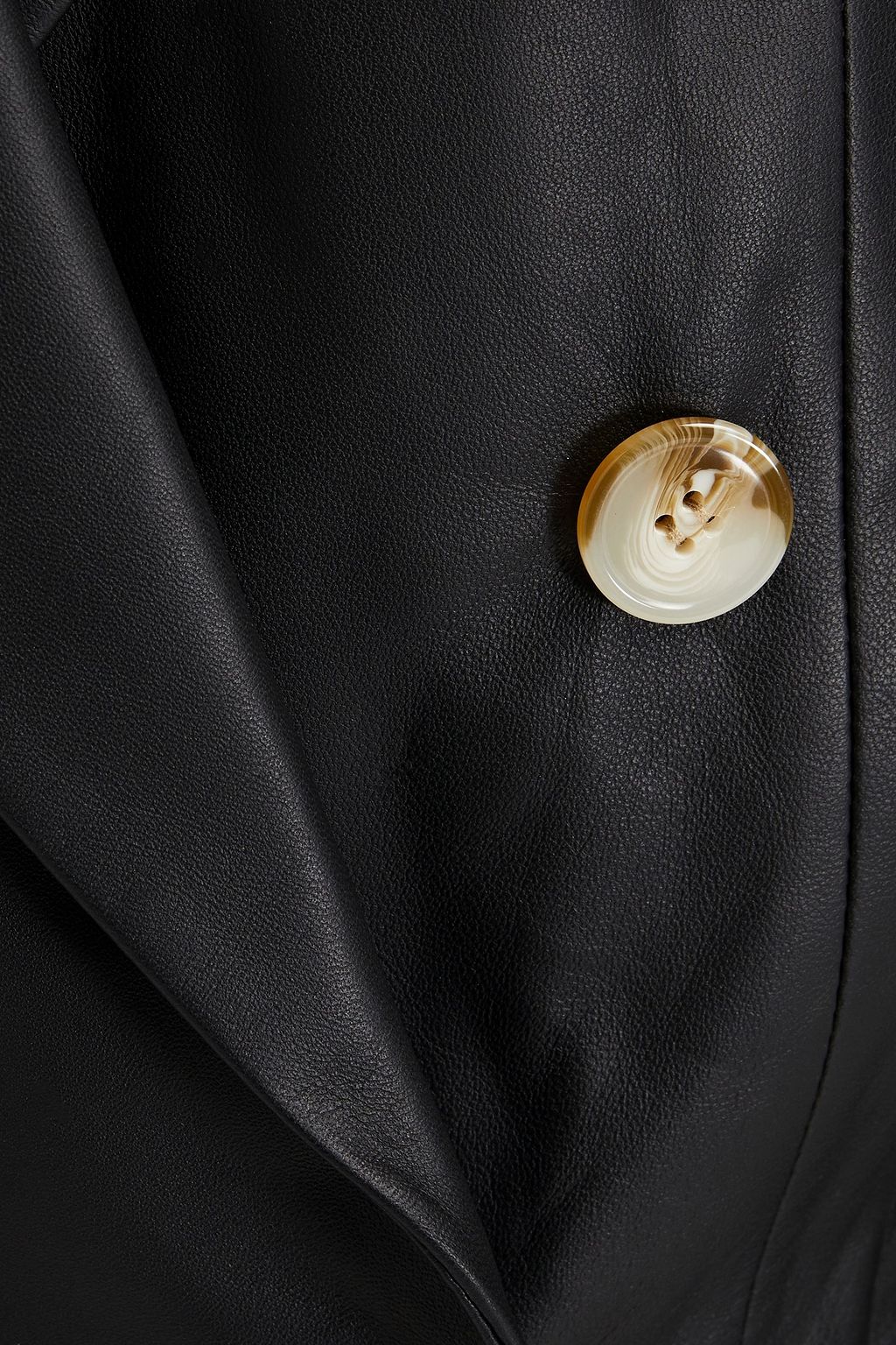 LOULOU STUDIO Kadmat double-breasted leather blazer