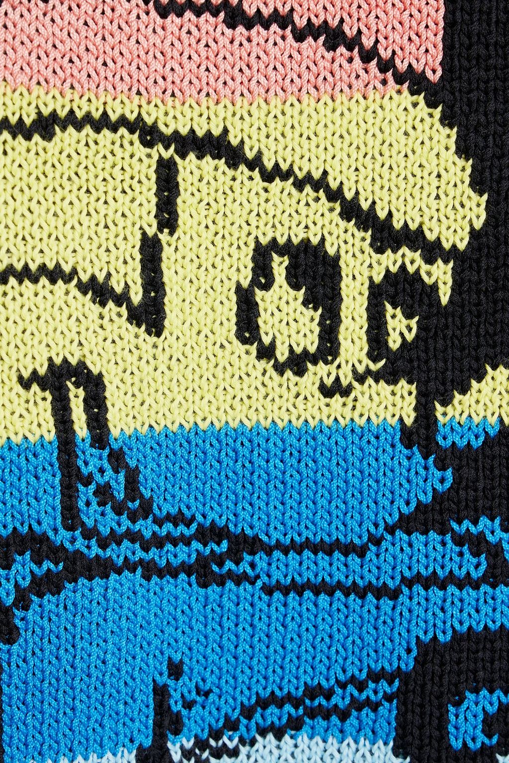 STELLA MCCARTNEY + Disney cotton-blend jacquard sweater