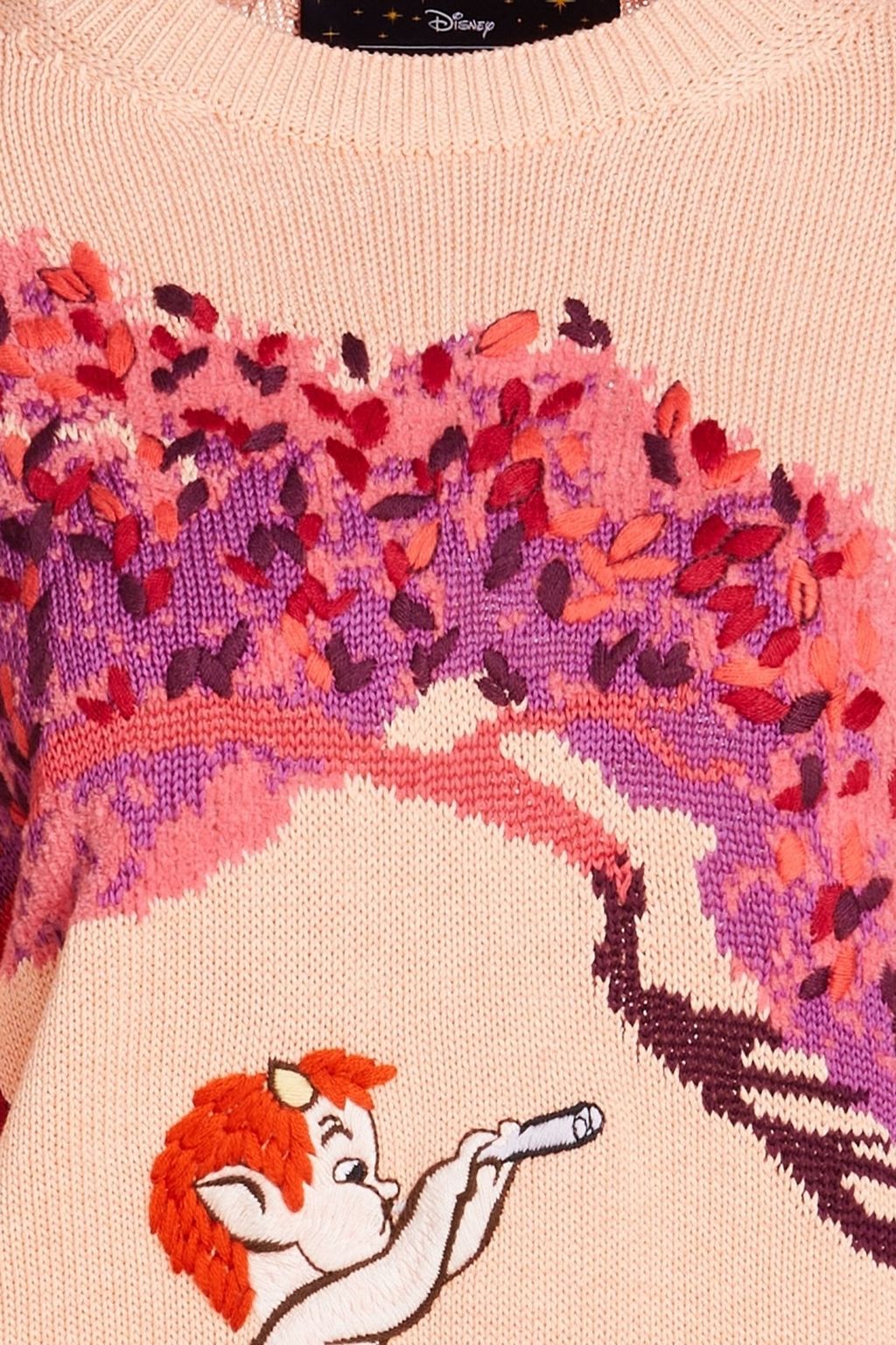 STELLA MCCARTNEY Intarsia-knit cotton-blend sweater
