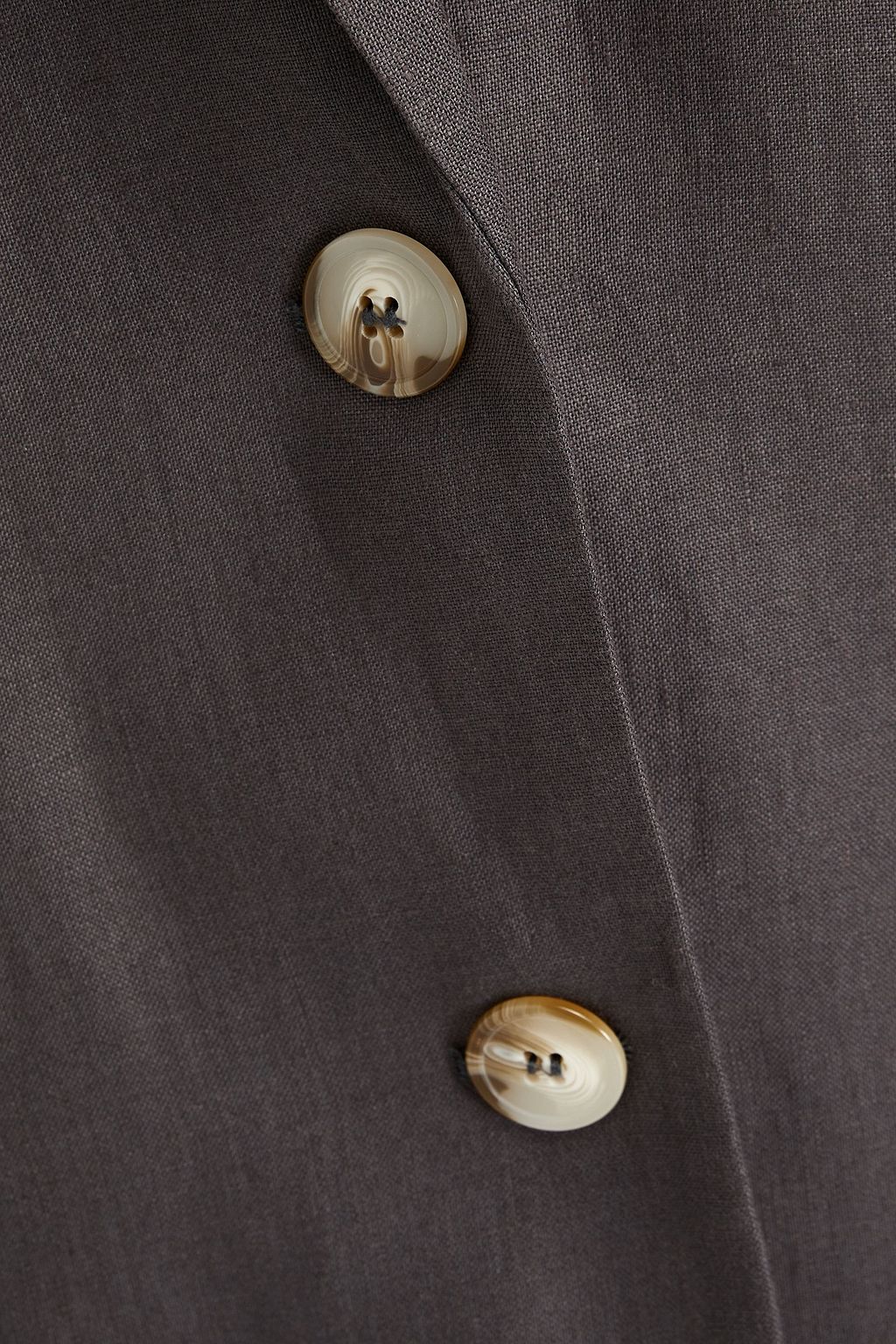 LOULOU STUDIO Bambo linen blazer