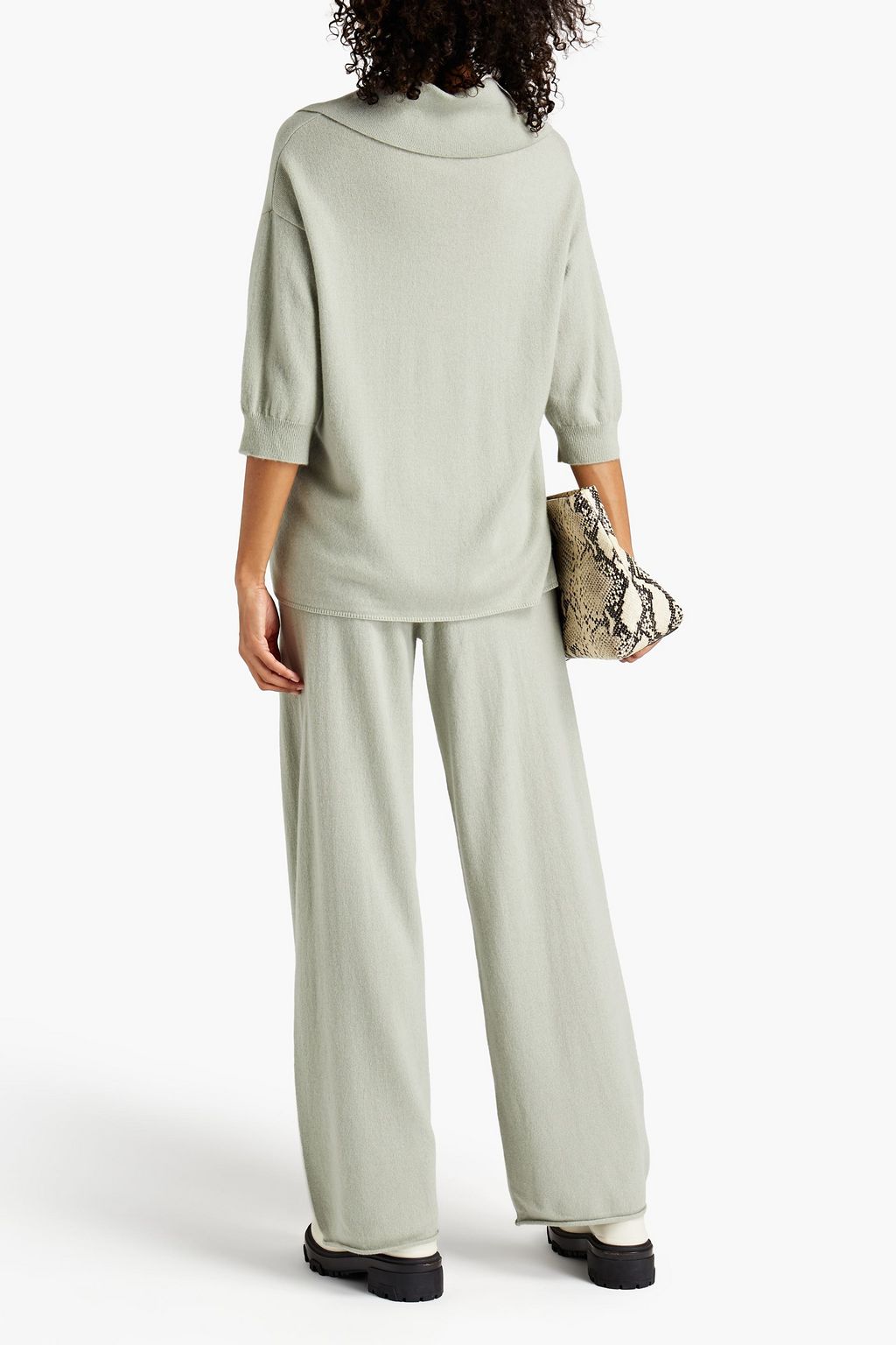 LOULOU STUDIO Saziley cashmere polo shirt